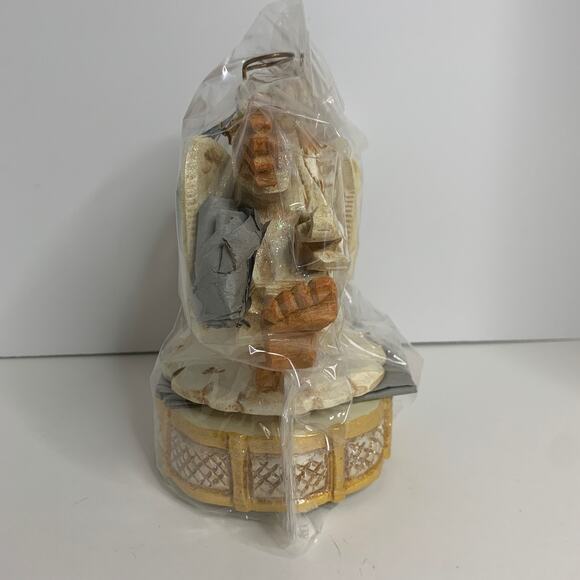 David Frykman Two Angels Dancing Musical Figurine Oldest Angel Collection 1999 - Picture 5 of 8